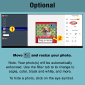 Cute Black Modern Photo Puppy Dog Lover Mom  Tote Bag