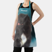 Cute Black Pekingese Dog Persoonlijk Schort (Insitu)