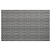 Cute Black Pomeranian Dogs Pattern Stof (Yard (91,4 cm))