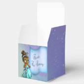Cute Black Princess Birthday Bedankdoosjes (Geopend)