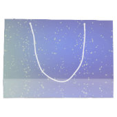 Cute Black Princess Birthday Large Cadeautasje (Achterkant)