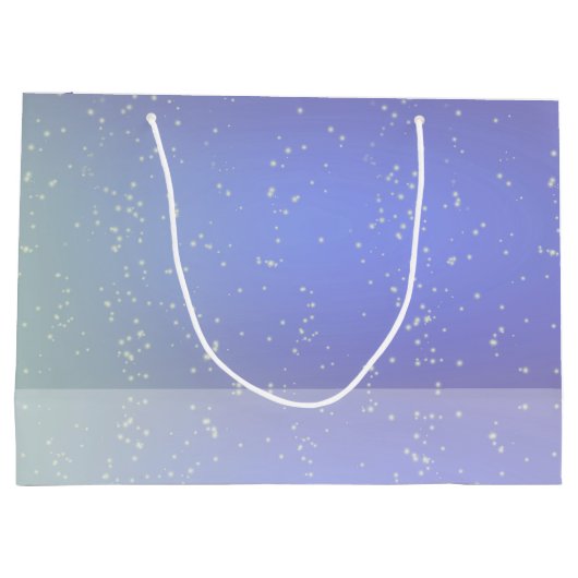 Cute Black Princess Birthday Large Cadeautasje (Achterkant)