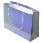 Cute Black Princess Birthday Large Cadeautasje (Achterkant Gekanteld)