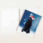 Cute Black Pug Dog Kerstkerstkerstkerstkerstkerstk Planner (Display)