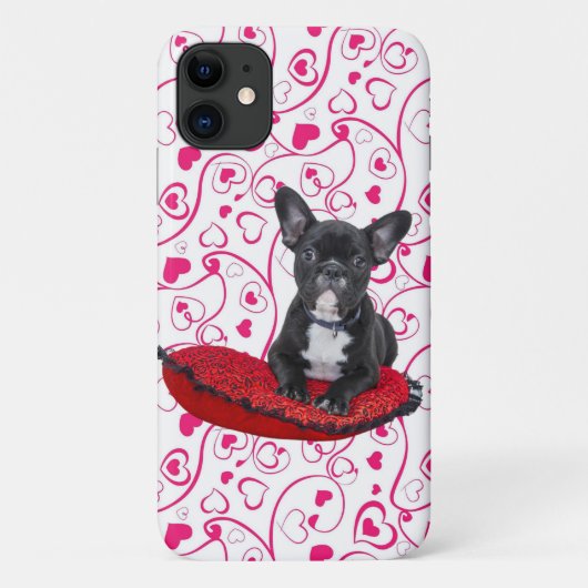 Cute Black Puppy Case-Mate iPhone Case (Achterkant)