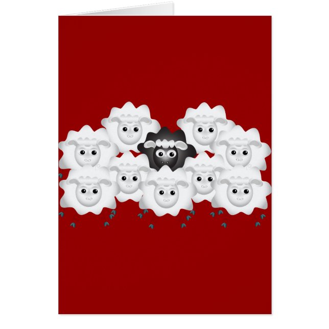 Cute Black Sheep of the Family (Voorkant)