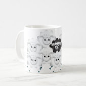 Cute Black Sheep of the Family Koffiemok (Voorkant links)