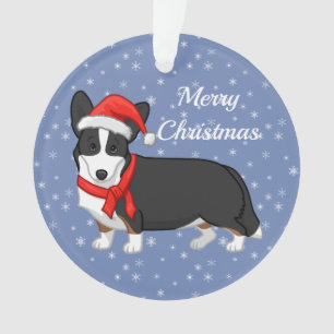 Cute Black Tan Cardigan Welsh Corgi Hondenliefhebb Ornament