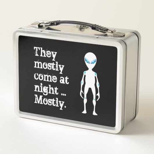 Cute black white alien quote (Achterkant)