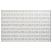 Cute Black White floral doedles and confetti Stof (Yard (91,4 cm))