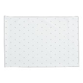 Cute Black White minuscule polka stips elegant pat Kussensloop (Achterkant-Rechts)