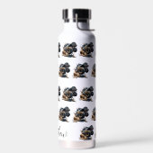 Cute Black White Power Race Monster Truck Waterfles (Links)