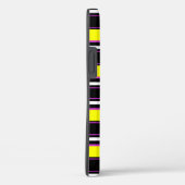 Cute black yellow stripes Case-Mate iPhone case (Achterkant / Rechts)