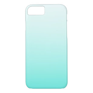 Cute Blauwgroen Ombre Girly iPhone 7 Hoesje