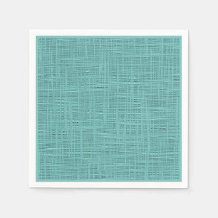 Cute Blauwgroen Turquoise Green Faux Jute Fabric P Servetten