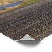 Cute Blenheim Cavalier King Charles Spaniel Puppy Poster (Hoek)