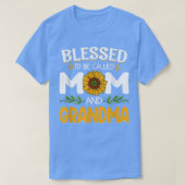 Cute Blessed heet moeder en oma moeder. T-shirt (Design voorkant)