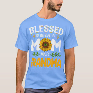 Cute Blessed heet moeder en oma moeder. T-shirt