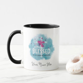 Cute Blessed is de naam van de Heer Christelijk Mok