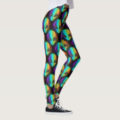 Cute Blinking Alien Head Thunder_Cove Leggings (Rechts)