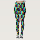 Cute Blinking Alien Head Thunder_Cove Leggings (Voorkant)