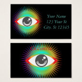 Cute Blinking Eye Thunder_Cove Visitekaartje (Voorkant /achterkant)