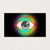 Cute Blinking Eye Thunder_Cove Visitekaartje (Achterkant)