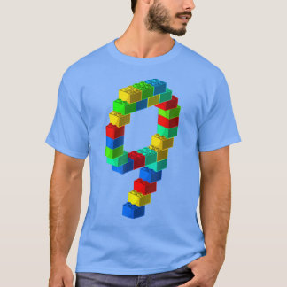 Cute Block Building 9th Birthday Gift 9 Year Old T-shirt