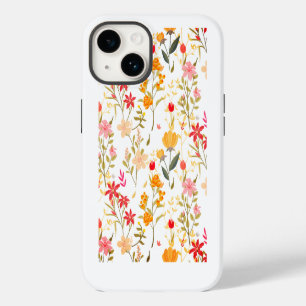 cute bloemige wilde bloem iPhone hoesje iPhone 14 Hoesje