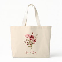 Cute Bloemige Wilde Bloemen Naam Script Boodschapp