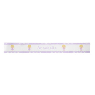 Cute Blonde Ballerina Gift Satijnen Lint