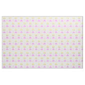 Cute blonde ballerina in een roze jurk stof (Fat Quarter)
