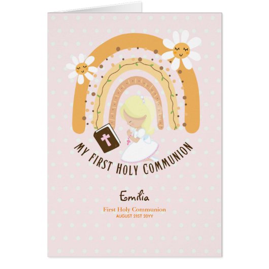 Cute Blonde Hair Girl (Voorkant)