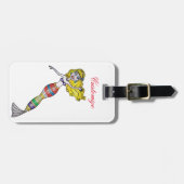 Cute Blonde Mermaid Thunder_Cove Bagagelabel (Voorkant horizontaal)