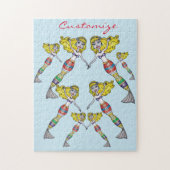 Cute Blonde Mermaid Thunder_Cove Legpuzzel (Verticaal)