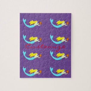 Cute Blonde Mermaids met Star Thunder_Cove Legpuzzel
