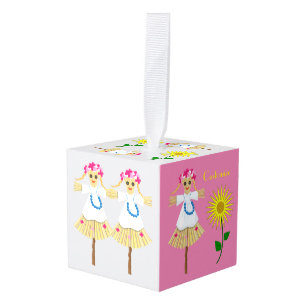 Cute Blonde Pigtails Scarecrow Air Freshener Decoratie