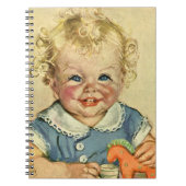  Cute Blonde Scandinavian Baby Boy of Girl Notitieboek (Voorkant)
