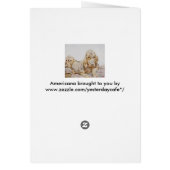  Cute Bloodhounds, Puppy Dogs door EJ Detmold (Achterkant)