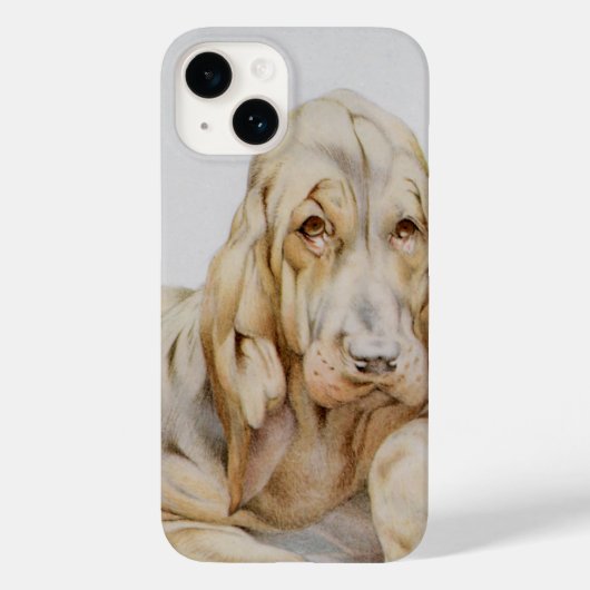  Cute Bloodhounds, Puppy Dogs door EJ Detmold Case-Mate iPhone Case (Achterkant)
