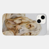  Cute Bloodhounds, Puppy Dogs door EJ Detmold Case-Mate iPhone Case (Achterkant (horizontaal))