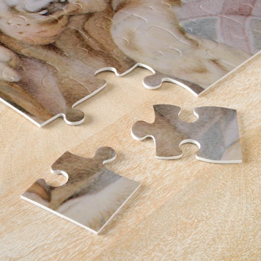 Cute Bloodhounds, Puppy Dogs door EJ Detmold Legpuzzel (Zijkant)