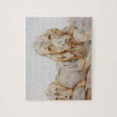  Cute Bloodhounds, Puppy Dogs door EJ Detmold Legpuzzel (Verticaal)