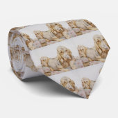 Cute Bloodhounds, Puppy Dogs door EJ Detmold Stropdas (Opgerold)