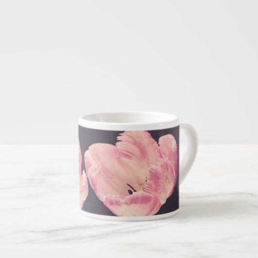 Cute Blooming Tulips - Persoonlijk Espresso Kop (Voorkant rechts)