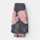 Cute Blooming Tulips - Persoonlijk Flesjeskoeler (Voorkant)