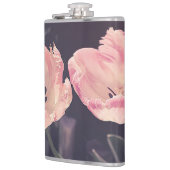 Cute Blooming Tulips - Persoonlijk Heupfles (Links)