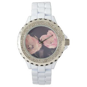 Cute Blooming Tulips - Persoonlijk Horloge