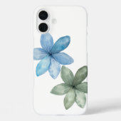 cute blue and green phone case (Achterkant)