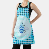 Cute Blue Baby Boy Bee Baby shower Custom Schort (Insitu)